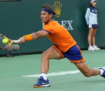 Nadal jugó lesionado la final de Indian Wells (Fuente: EFE) (Fuente: EFE) (Fuente: EFE)