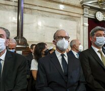 Los tres jueces de la Corte que firmaron el insólito fallo que avanza sobre el Congreso. (Fuente: NA) (Fuente: NA) (Fuente: NA)