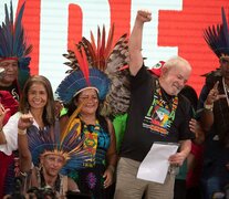 Lula anunció que quiere crear un ministerio para temas indígenas. (Fuente: EFE) (Fuente: EFE) (Fuente: EFE)