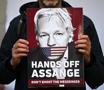 Assange está preso en el Reino Unido desde abril de 2019. (Fuente: AFP) (Fuente: AFP) (Fuente: AFP)