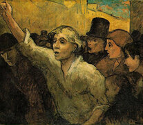 El levantamiento&amp;quot; de Honoré Daumier