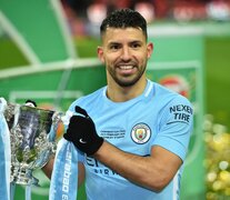 El Kun ganó cinco títulos de la Premier League con el Manchester City (Fuente: AFP) (Fuente: AFP) (Fuente: AFP)