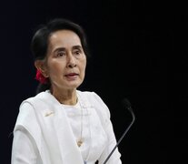 La junta militar de Myanmar condenó a la premio Nobel de la Paz.  (Fuente: EFE) (Fuente: EFE) (Fuente: EFE)