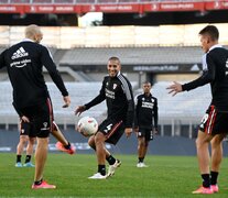 El Millonario trabajó de cara al duelo ante Tigre por cuartos de final (Fuente: Prensa RIver Plate) (Fuente: Prensa RIver Plate) (Fuente: Prensa RIver Plate)