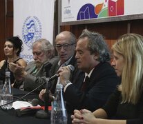 Suárez, Taparelli, Scalona, Rolle en la Feria de bUENOS aIRES.