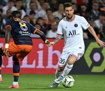 Messi tuvo una tarde inspirada para la goleada del PSG (Fuente: AFP) (Fuente: AFP) (Fuente: AFP)