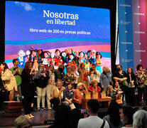 La presentación en Tecnópolis.  (Fuente: Mónica Hasenberg) (Fuente: Mónica Hasenberg) (Fuente: Mónica Hasenberg)