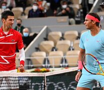 Djokovic y Nadal se cruzaron en la semifinal del año pasado, con victoria del serbio (Fuente: AFP) (Fuente: AFP) (Fuente: AFP)