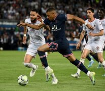 Mbappé marcó tres goles y renovó contrato con el PSG hasta 2025 (Fuente: AFP) (Fuente: AFP) (Fuente: AFP)