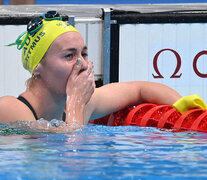 Ariarne Titmus, bicampeona olímpica. (Fuente: AFP) (Fuente: AFP) (Fuente: AFP)