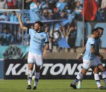 El festejo de Susvielles para Belgrano (Fuente: NA) (Fuente: NA) (Fuente: NA)