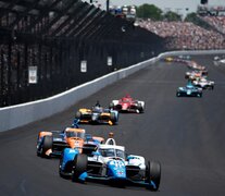 El sueco Ericsson ganó la edición 106 de la Indy 500 (Fuente: AFP) (Fuente: AFP) (Fuente: AFP)