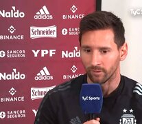 Lionel Messi abrió su corazón para hablar de todos los temas (Fuente: Captura de TV) (Fuente: Captura de TV) (Fuente: Captura de TV)