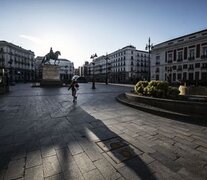 Madrid en los días de confinamiento por la pandemia 