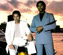 Sonny Crockett (Don Johnson) y Ricardo Tubbs (Philip Michael Thomas), símbolos de los &amp;#39;80.