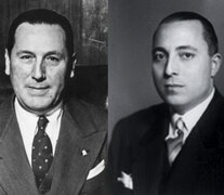 Juan Domingo Perón en sus dos primeras presidencias (1945-1955) y su ministro de Hacienda, Ramón Cereijo.