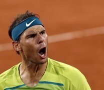 Nadal hizo vibrar a la gente en París.