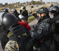 La policía intervino ante una problemática que se reitera. (Fuente: Sebastián Granata) (Fuente: Sebastián Granata) (Fuente: Sebastián Granata)