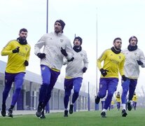 Vuelta al trabajo del equipo xeneize en el predio de Ezeiza  (Fuente: Foto Prensa Boca) (Fuente: Foto Prensa Boca) (Fuente: Foto Prensa Boca)