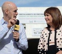 El jefe del gobierno porteño, Horacio Rodríguez Larreta, y la presidenta del PRO, Patricia Bullrich, compiten por ser candidatos el año que viene.