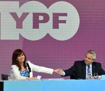 Cristina Kirchner y Alberto Fernández en Tecnópolis. (Fuente: Leandro Teysseire) (Fuente: Leandro Teysseire) (Fuente: Leandro Teysseire)