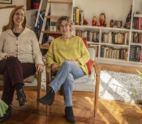 Las investigadoras Claudia Feld y Marina Franco. (Fuente: Verónica Bellomo) (Fuente: Verónica Bellomo) (Fuente: Verónica Bellomo)