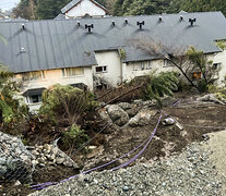 El hotel de Bariloche en el que se produjo el alud que causó la muerte de tres personas. (Fuente: NA) (Fuente: NA) (Fuente: NA)