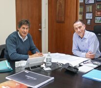 Roly Santacroce y Gustavo Arrieta.