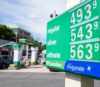 La suba en combustibles pegó fuerte en el bolsillo de los estadounidenses (Fuente: AFP) (Fuente: AFP) (Fuente: AFP)