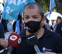 Martín Lucero, secretario general de Sadop.