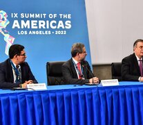 Marcelo Ebrard, secretario de Relaciones Exteriores de México, habla en la Cumbre. (Fuente: AFP) (Fuente: AFP) (Fuente: AFP)