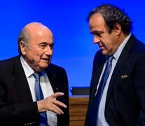 Blatter y Platini (Fuente: AFP) (Fuente: AFP) (Fuente: AFP)