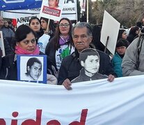 En memoria del joven, ayer hubo una marcha desde la plaza de Picún Leufú hasta la plaza que lleva su nombre.