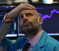 El Nasdaq ya cayó un 11 por ciento en lo que va del mes. (Fuente: AFP) (Fuente: AFP) (Fuente: AFP)