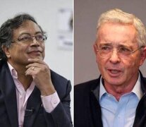 Gustavo Petro y Alvaro Uribe