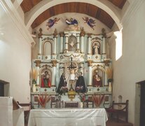 El altar de la Iglesia de San José, Cachi, Salta.  (Fuente: Rocío López de San Martín Zapata) (Fuente: Rocío López de San Martín Zapata) (Fuente: Rocío López de San Martín Zapata)