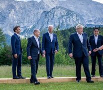 Los líderes del G7 salen a competir con China. 