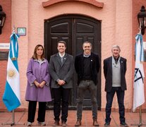 Florencia Labat, Calleri, Zabaleta y Tomás Lynch, las caras para un nuevo mandato en la AAT (Fuente: Prensa AAT) (Fuente: Prensa AAT) (Fuente: Prensa AAT)