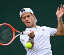 Diego Schwartzman, eliminado en Wimbledon. (Fuente: AFP) (Fuente: AFP) (Fuente: AFP)