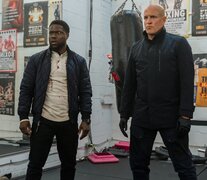 Kevin Hart y Woody Harrelson en problemas. 