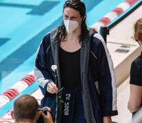 Lía Thomas, la primera mujer trans en ganar una competencia universitaria de natación de elite (Fuente: AFP) (Fuente: AFP) (Fuente: AFP)