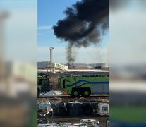 Un avión sanitario se estrelló en el aeropuerto de Río Grande.