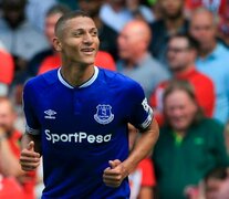 Richarlison viene de jugar en el Everton (Fuente: AFP) (Fuente: AFP) (Fuente: AFP)