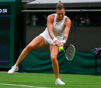 Aryna Sabalenka llegó a semifinales de Wimbledon el año pasado  (Fuente: EFE) (Fuente: EFE) (Fuente: EFE)