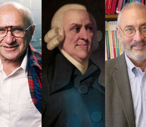 Milton Friedman, Adam Smith y Joseph Stiglitz, los más mencionados.