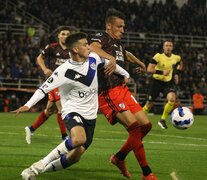 En le partido de ida, Vélez se impuso por 1-0.  (Fuente: Alejandro Leiva) (Fuente: Alejandro Leiva) (Fuente: Alejandro Leiva)