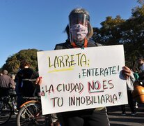 Vecines de todas las comunas protestan por el deterioro de su calidad de vida. (Fuente: Enrique García Medina) (Fuente: Enrique García Medina) (Fuente: Enrique García Medina)