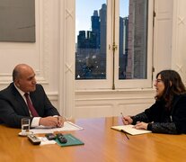 Silvina Batakis se reunió por la tarde con el jefe de Gabinete, Juan Manzur, para analizar la situación. (Fuente: Télam) (Fuente: Télam) (Fuente: Télam)