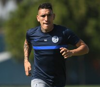 Ricky Centurión, en tiempos en los que entrenaba en Vélez Sarsfield