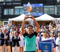 Fracisco Cerúndolo logró su primer título ATP en Suecia. (Fuente: @atptour) (Fuente: @atptour) (Fuente: @atptour)